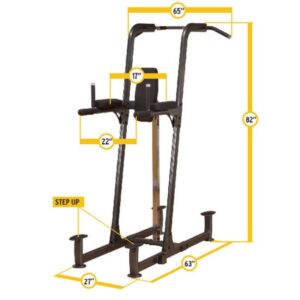 Body-Solid Fusion VKR Power Tower