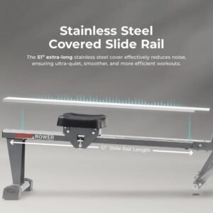 Sunny Premium Smart Full Motion Magnetic Rowing Machine