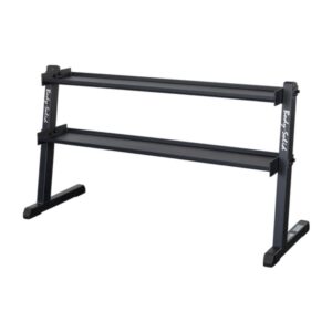 2 Tier Horizontal Kettlebell Rack (Black)