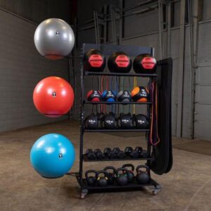 Body-Solid (#GAR250) Gym Accessory Rack