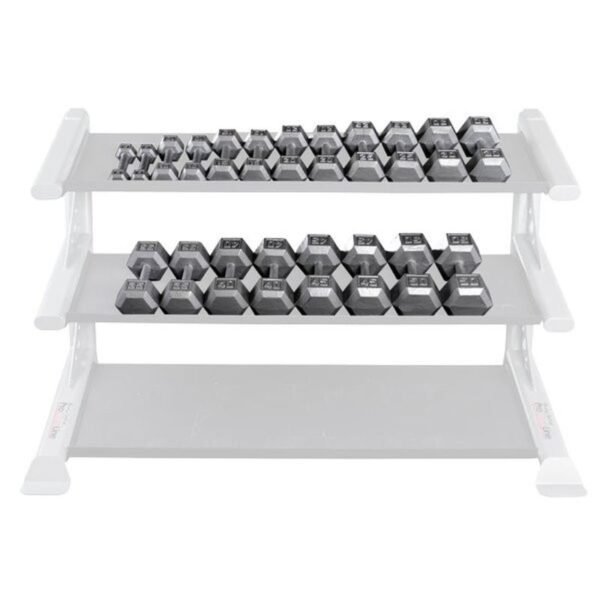 Body-Solid Cast Iron Hex Dumbbells