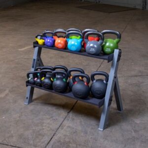 Body-Solid Dumbell/Kettlebell Rack