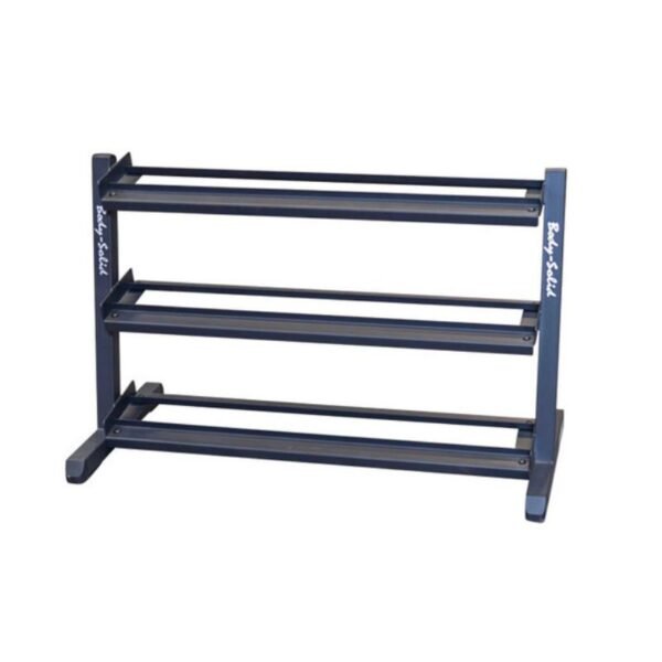 Body-Solid (#GDR48B) 3-Tier Hex Dumbbell Rack