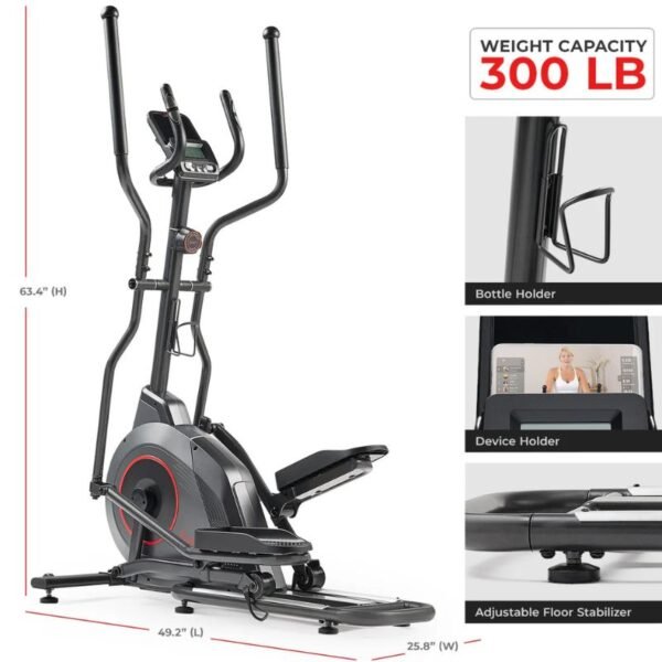 Sunny Ultra Silent Smart Elliptical Exerciser
