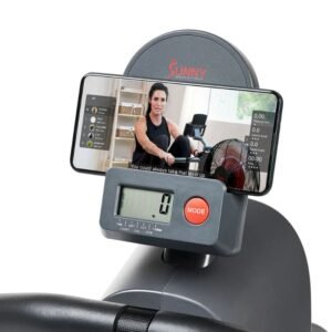 Sunny Smart Extra Long Slide Rail Magnetic Rowing Machine