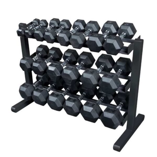 Body-Solid (#GDR363B) 3-Tier Dumbbell Rack