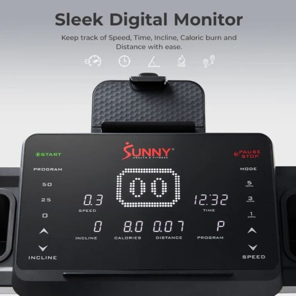 Sunny Commercial Level Ultimate Incline Decline Treadmill