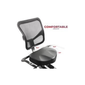 Sunny Smart Programmable 16 Levels Electro-Magnetic Resistance Recumbent Exercise Bike