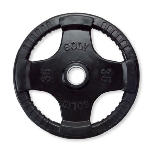 Body-Solid Rubber-Coated Olympic Plates