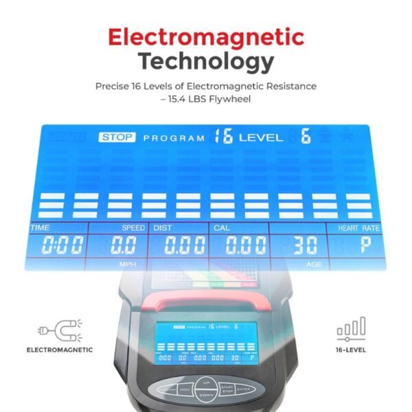 Sunny Smart Premium Programmable Electro-Magnetic Elliptical