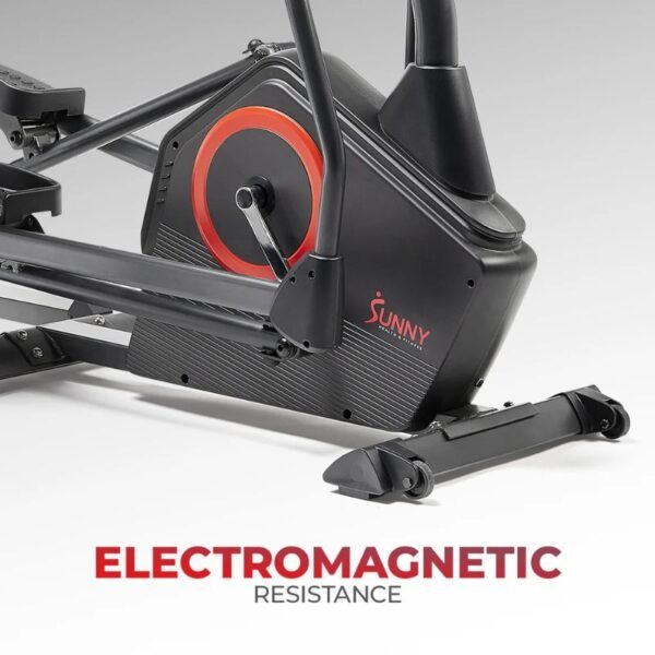 Sunny Smart Premium Extra Long Stride Length Programmable Electro-Magnetic Elliptical