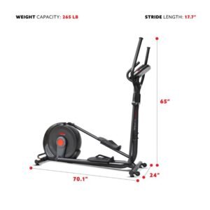 Sunny Power Stride Smart Electro-Magnetic Elliptical Machine