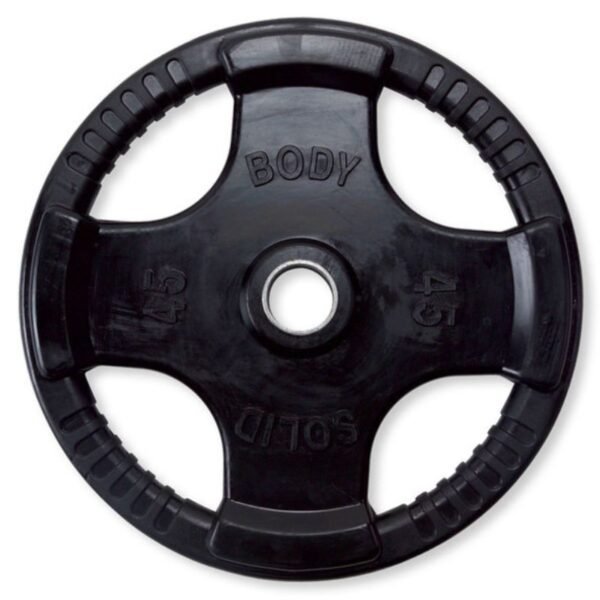 Body-Solid Rubber-Coated Olympic Plates