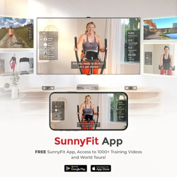 Sunny Smart Premium Programmable Electro-Magnetic Elliptical