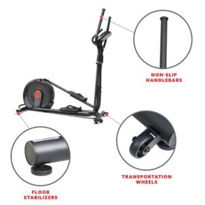 Sunny Power Stride Smart Electro-Magnetic Elliptical Machine