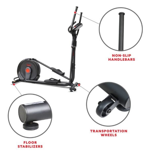 Sunny Power Stride Smart Electro-Magnetic Elliptical Machine