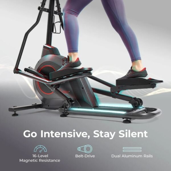 Sunny Ultra Silent Smart Elliptical Exerciser