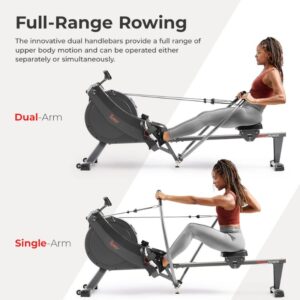 Sunny Premium Smart Full Motion Magnetic Rowing Machine