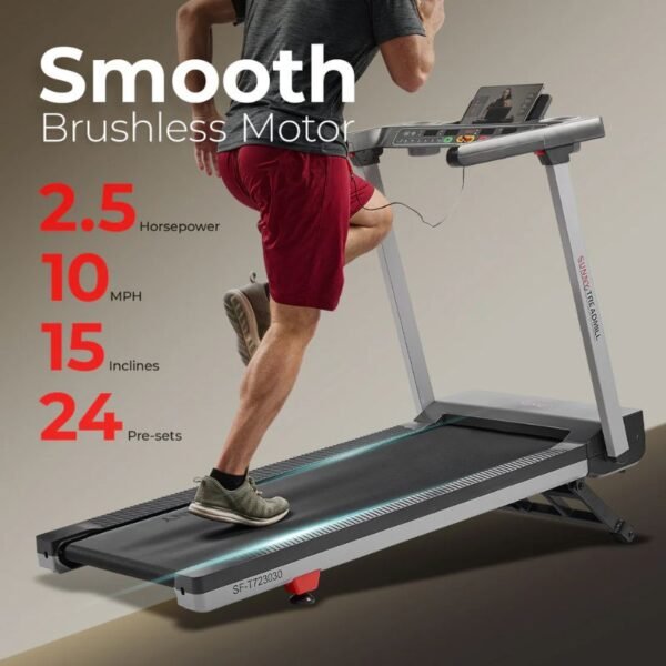 Sunny Premium Foldable Auto Incline Smart Treadmill