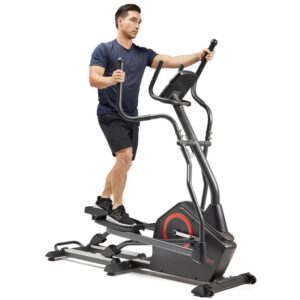 Sunny Smart Premium Extra Long Stride Length Programmable Electro-Magnetic Elliptical