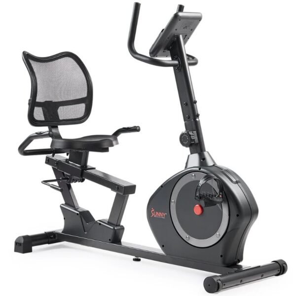 Sunny Smart Magnetic Heavy Duty Recumbent Bike