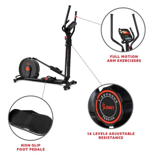Sunny Power Stride Smart Magnetic Elliptical Machine