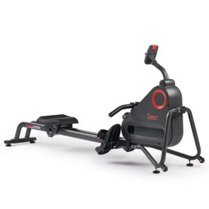 Sunny Premium Smart Ultra Quiet Dual Slide Rail Magnetic Rowing Machine