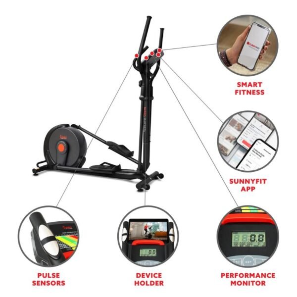 Sunny Power Stride Smart Magnetic Elliptical Machine
