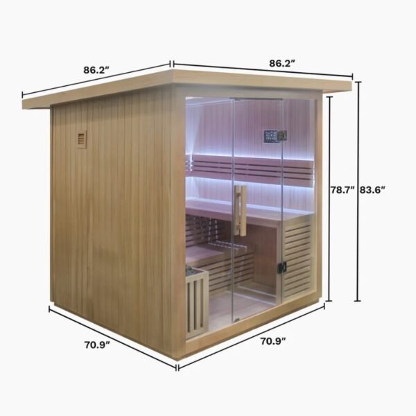 Revive 6 Person Traditional Sauna
