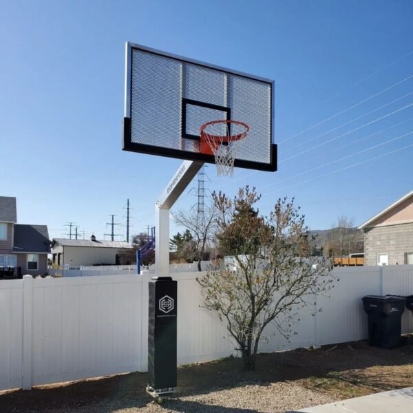 Dominator Pro 72″ Basketball Hoop – Shatterproof Aluminum Backboard