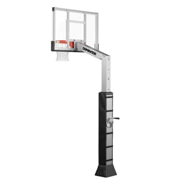 Dominator 54" Glass Backboard Adjustable Hoop