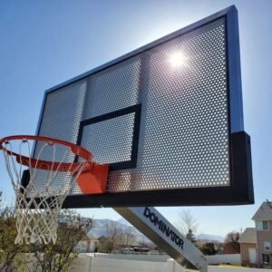 Dominator Pro 72″ Basketball Hoop – Shatterproof Aluminum Backboard