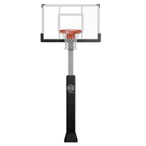 Dominator 54" Glass Backboard Adjustable Hoop