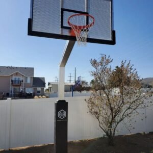 Dominator Pro 72″ Basketball Hoop – Shatterproof Aluminum Backboard