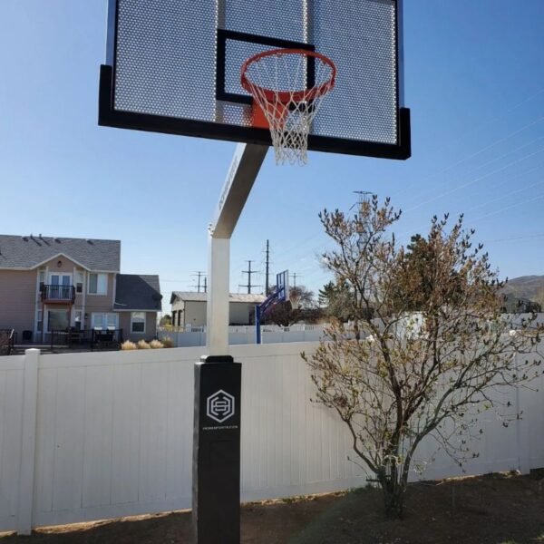 Dominator Pro 72″ Basketball Hoop – Shatterproof Aluminum Backboard