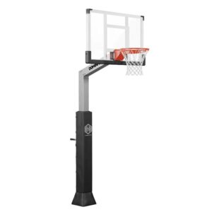 Dominator 54" Glass Backboard Adjustable Hoop