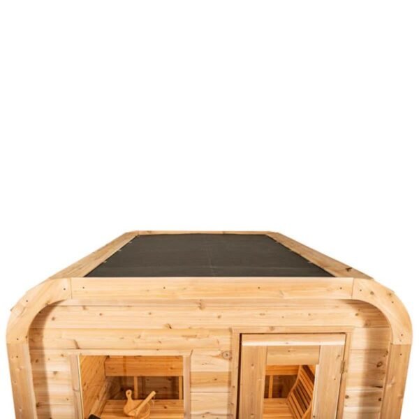 Dundalk Canadian Timber Luna Sauna in White Cedar - Image 5