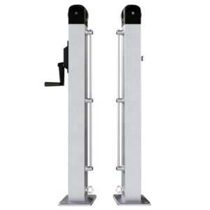 Dominator Surface Mount Pickleball Posts & Net Systems