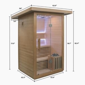 Revive 3 Person Traditional Sauna