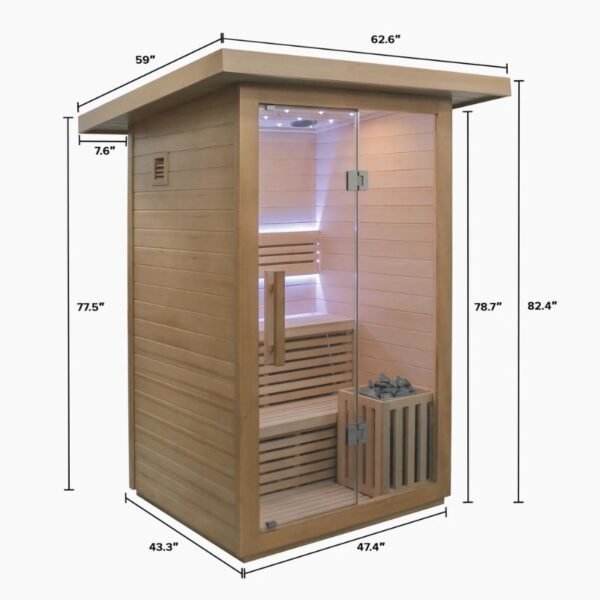 Revive 3 Person Traditional Sauna