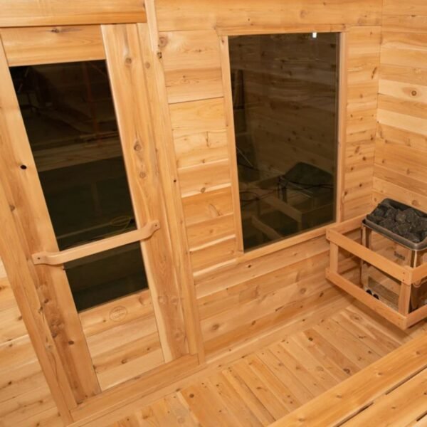 Dundalk Canadian Timber Luna Sauna in White Cedar - Image 4